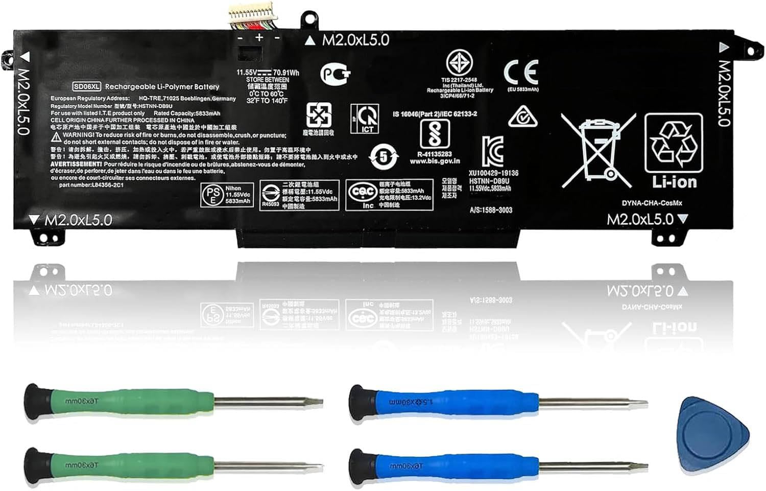 Amazon.com: VANPIR SD06XL Laptop Battery Replacement for HP Omen